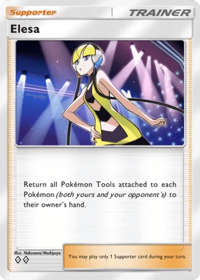 Elesa card by Nobusawa/Mochipuyo