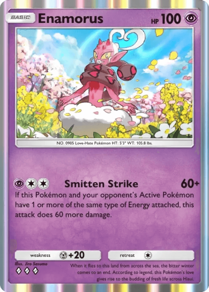 Enamorus card by Jiro Sasumo