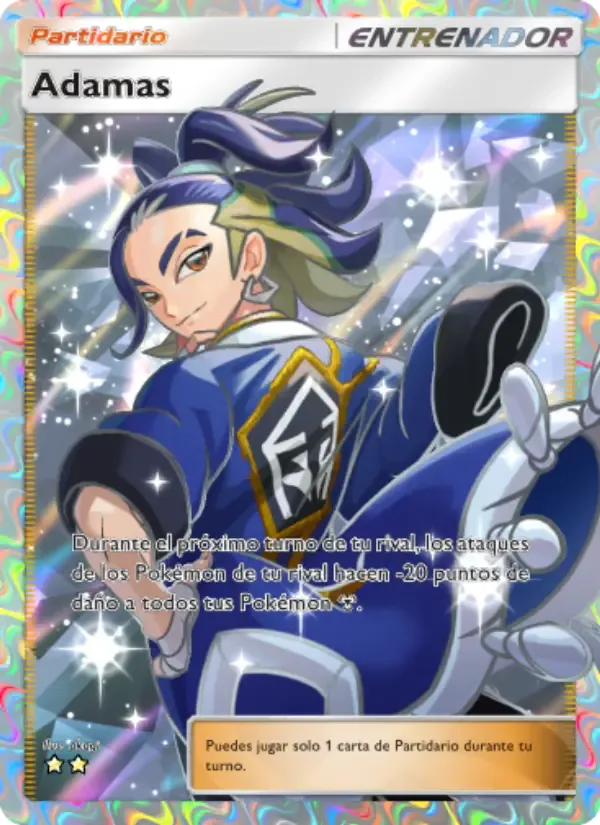 Adaman card in Spanish