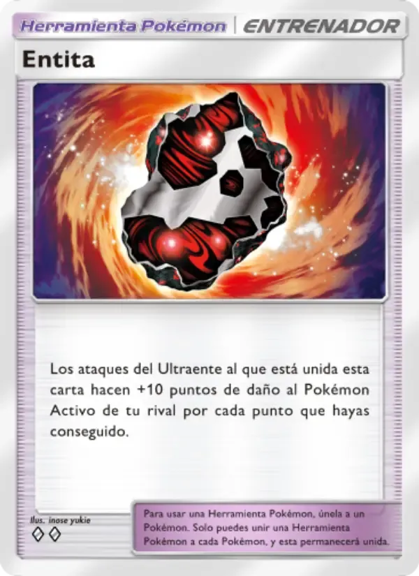 Beastite card in Spanish