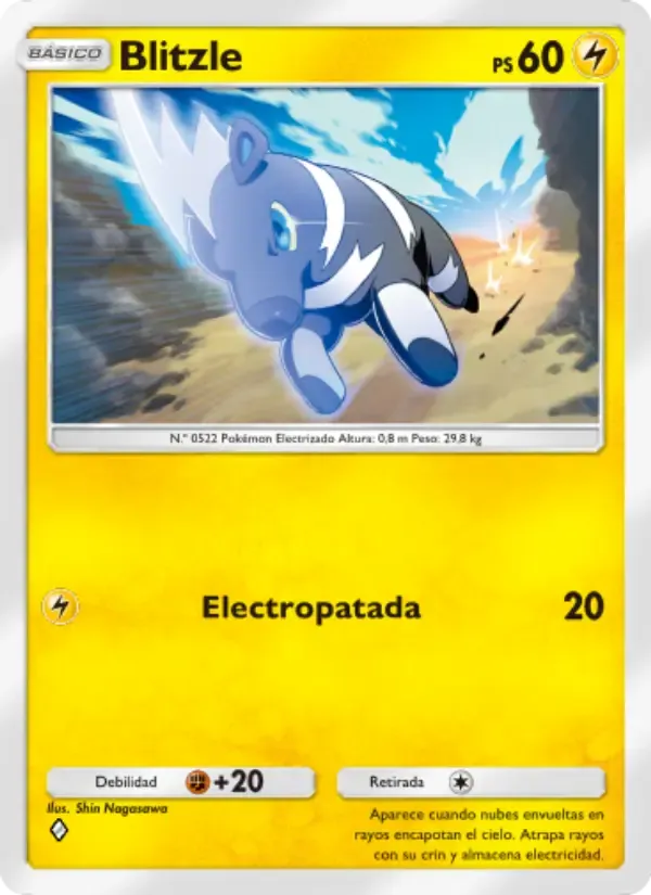 Blitzle card in Spanish