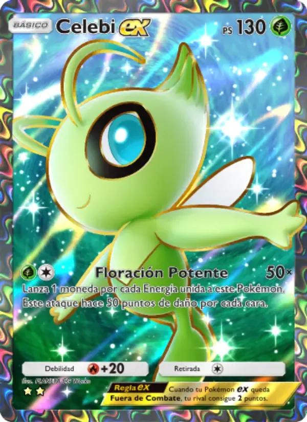 Kartu Celebi ex dalam bahasa Spanyol