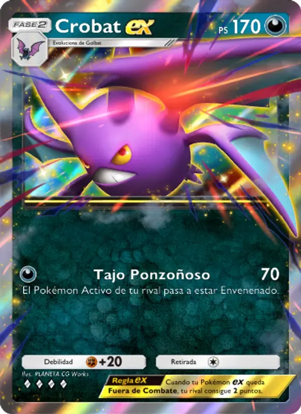 Crobat ex card in Spanish
