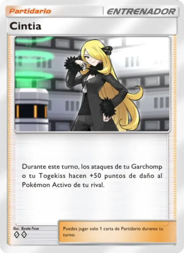 Cynthia card in Spanish