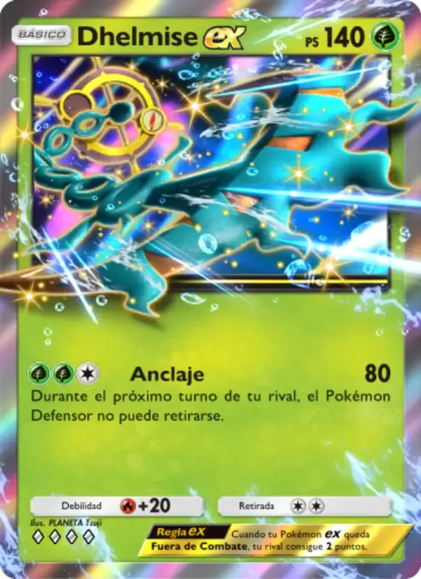 Dhelmise ex card in Spanish