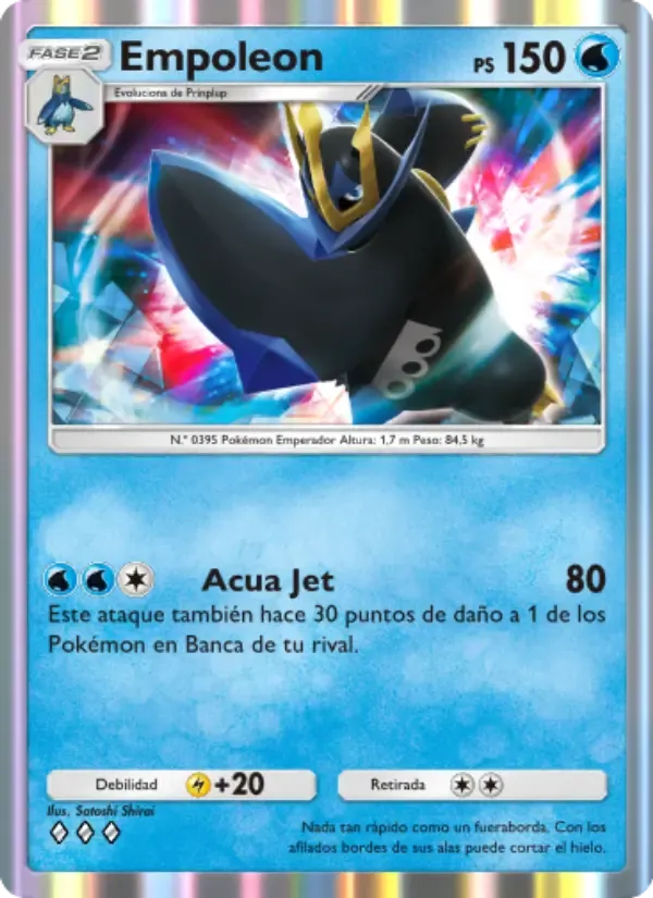 Empoleon card in Spanish