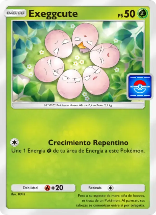 西班牙语版Exeggcute卡牌