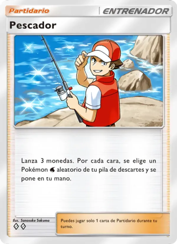 Fisher card in Spanish