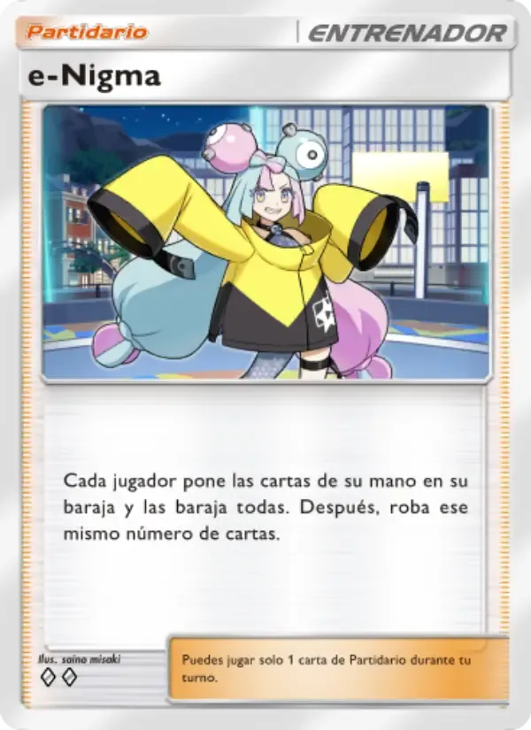 Iono card in Spanish