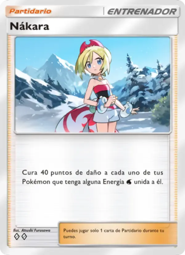 Irida card in Spanish