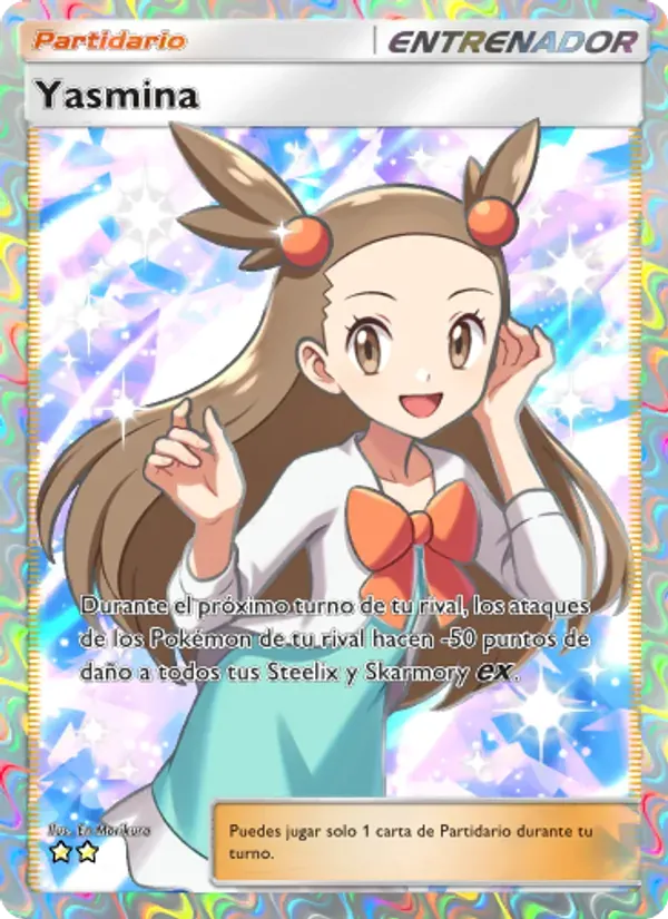 Jasmine card in Spanish