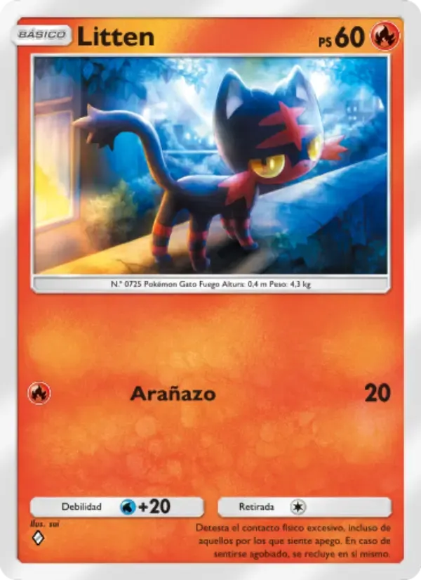Carta di Litten in Spagnolo