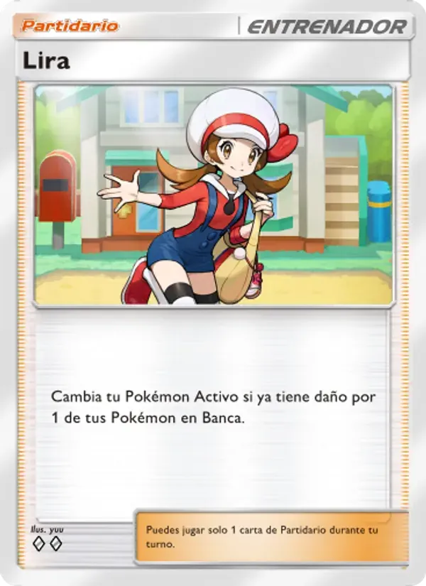 Lyra card in Spanish