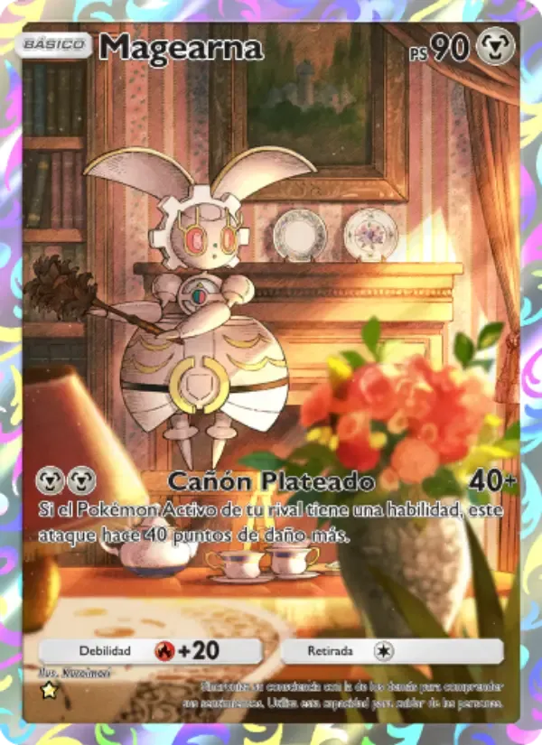Magearna card in Spanish