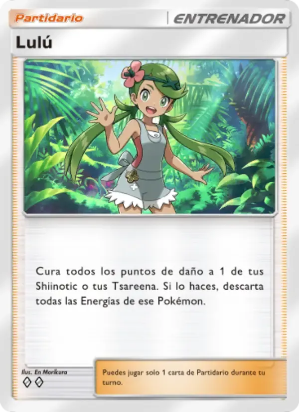 Mallow card in Spanish