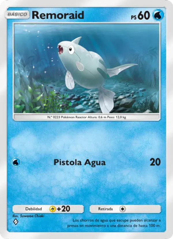 Remoraid card in Spanish