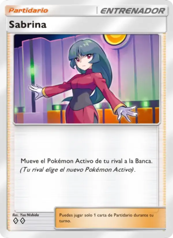Sabrina card in Spanish