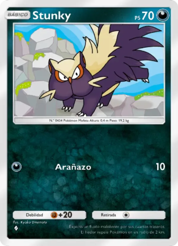 Stunky card in Spanish