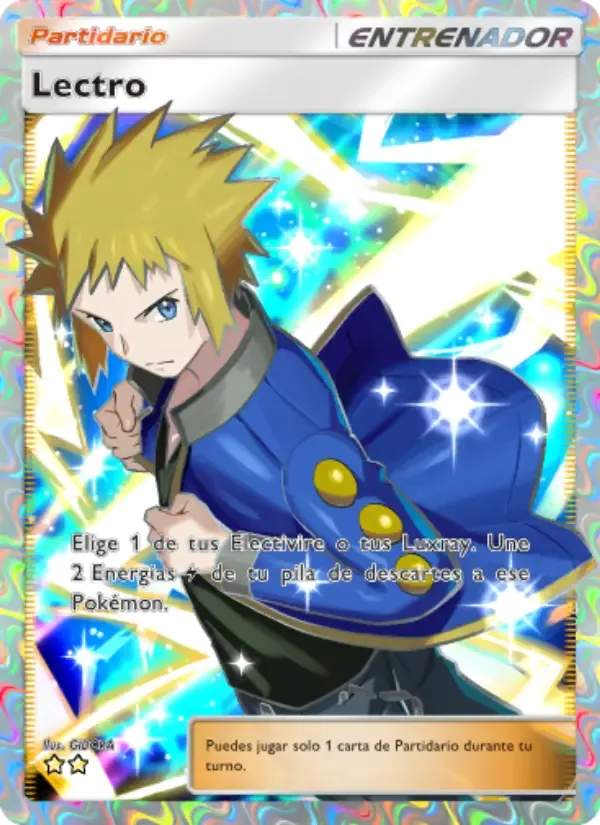 Volkner card in Spanish