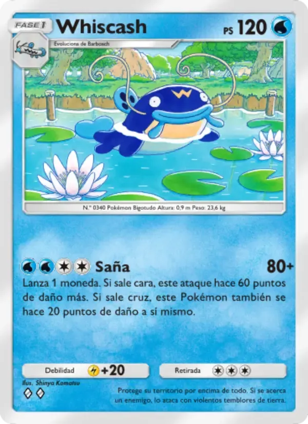 Whiscash card in Spanish