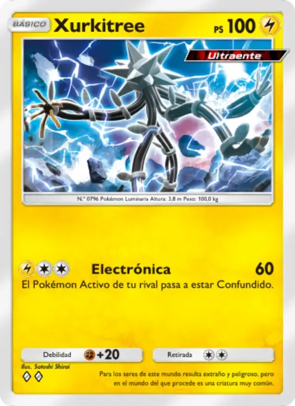 Xurkitree card in Spanish