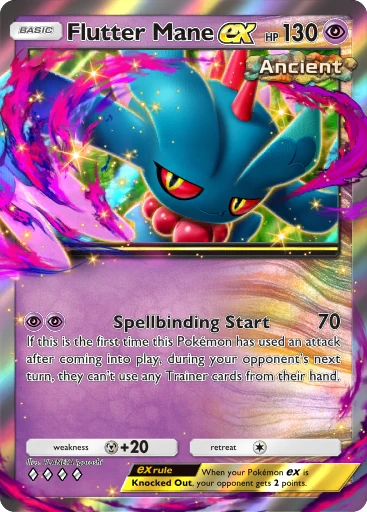 Carte Flutter Mane ex de Paradox Drive (B3a)
