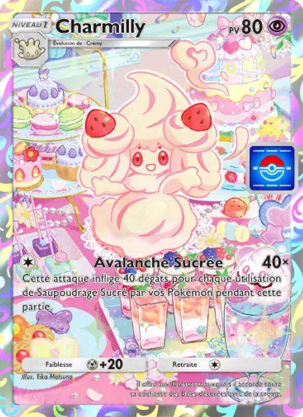 Alcremie card in French