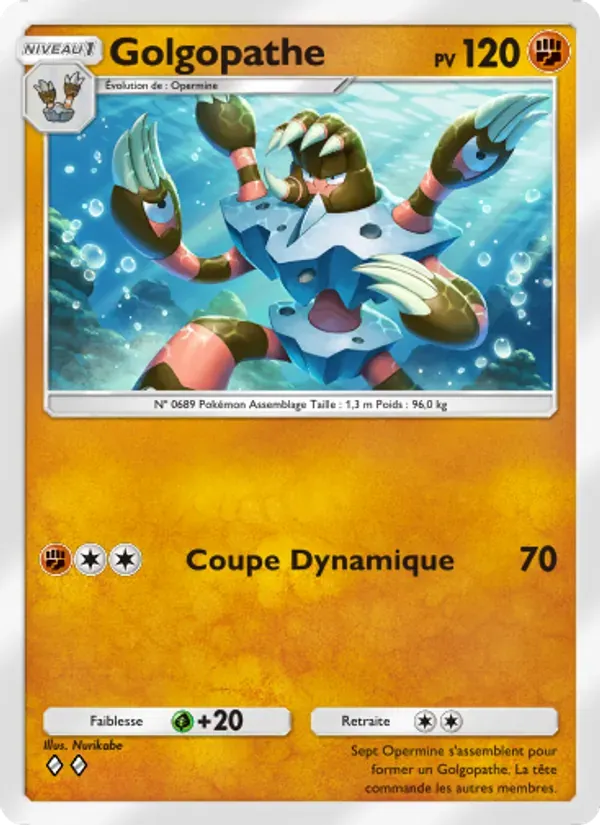 Barbaracle card in French