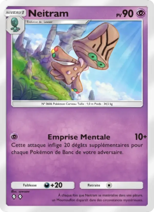 Beheeyem card in French