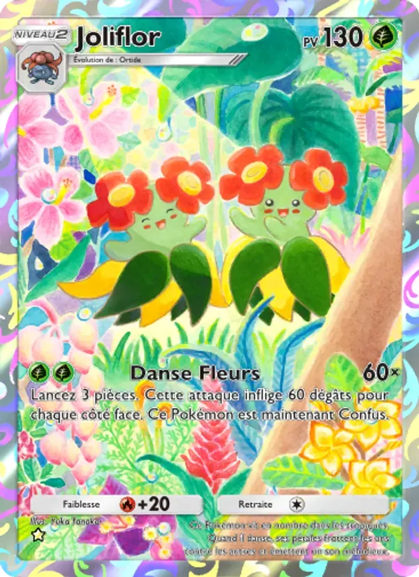 Bellossom card in French