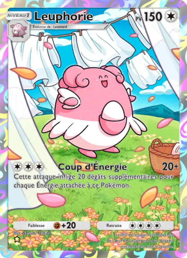 Blissey card in French