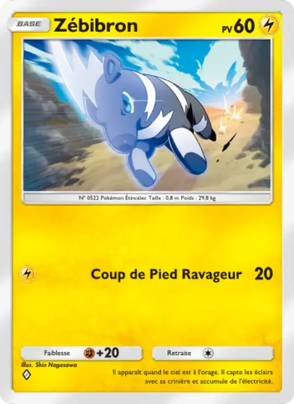 Blitzle card in French