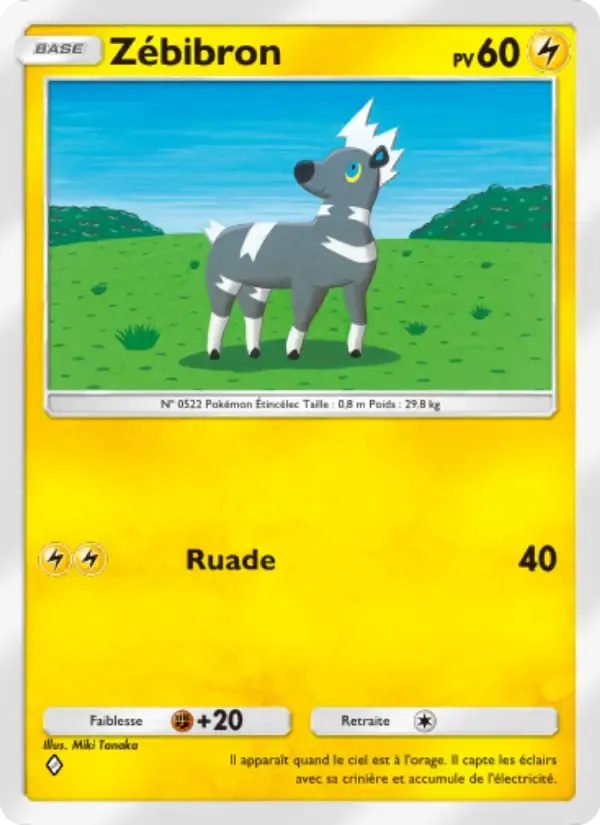 Blitzle card in French