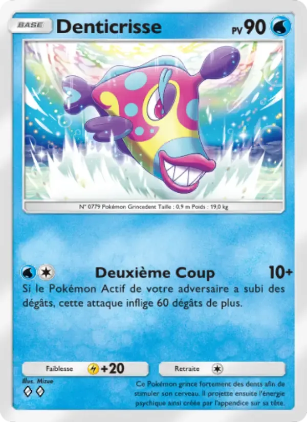Bruxish card in French