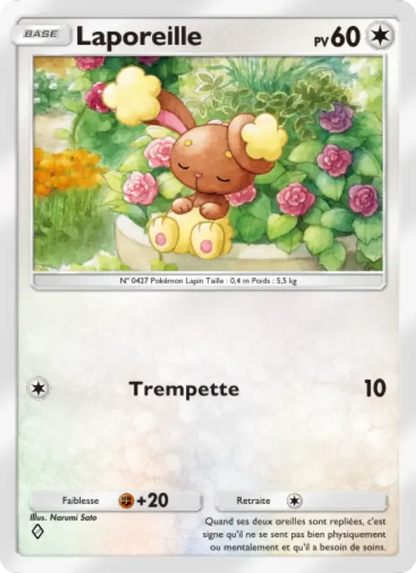 Buneary card in French
