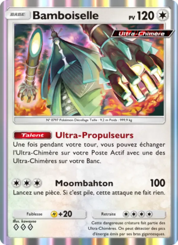 Celesteela card in French