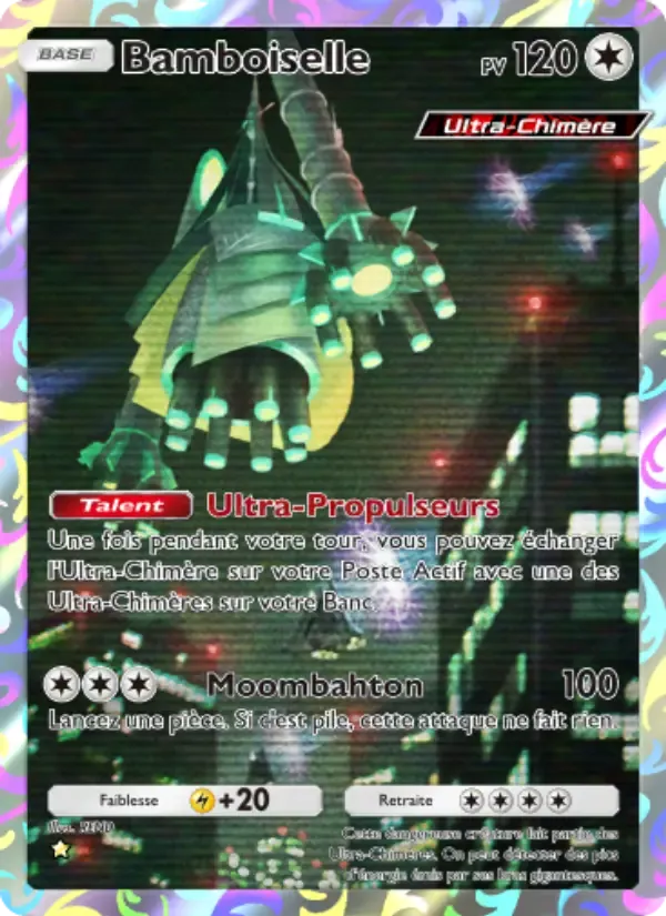 Celesteela card in French