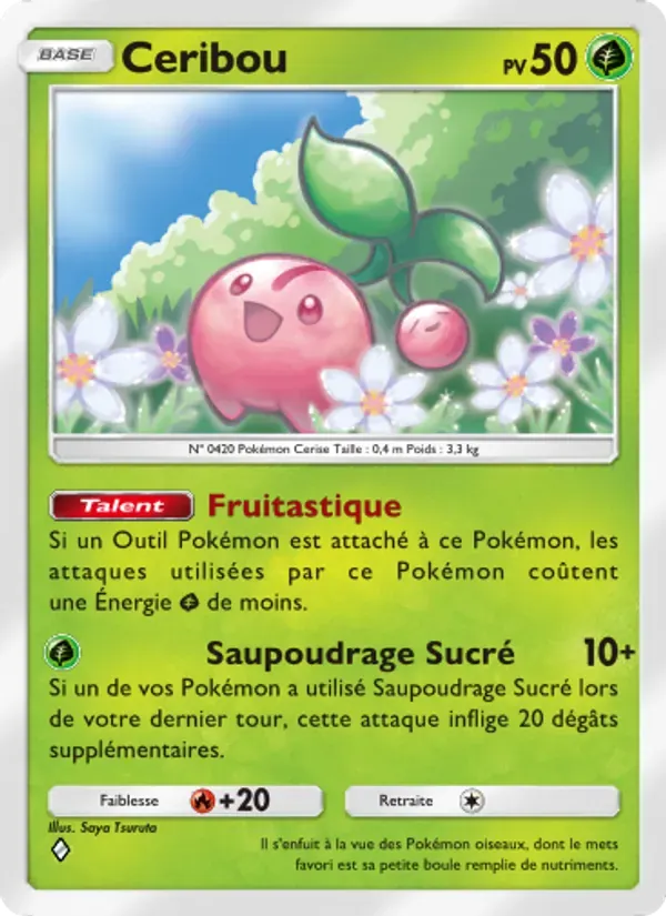 Cherubi card in French