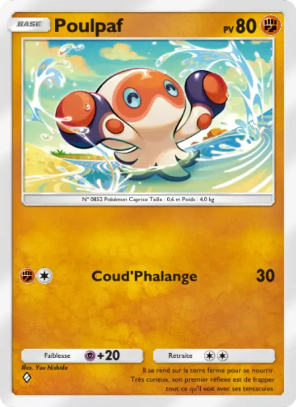 Clobbopus card in French