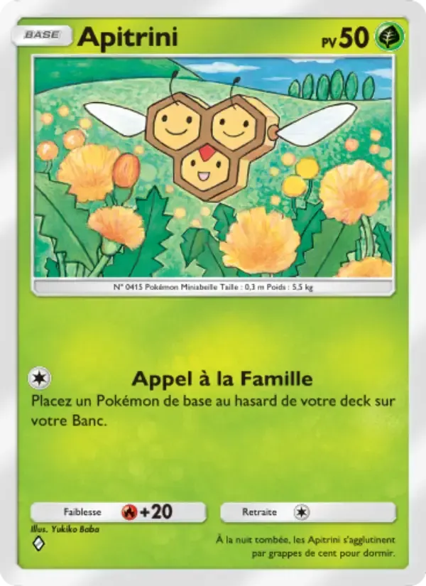Combee card in French