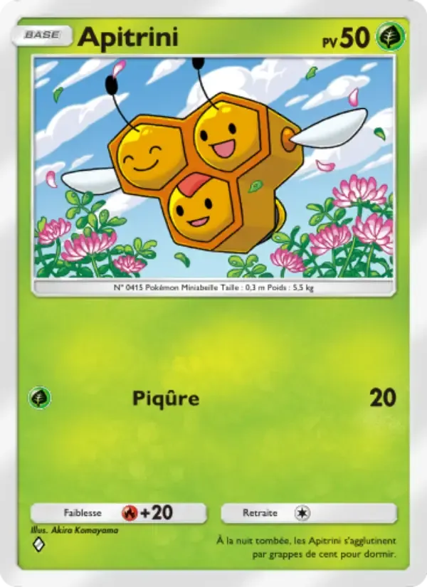 Combee card in French