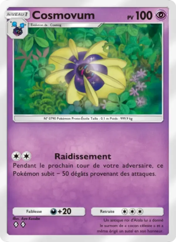 Cosmoem card in French