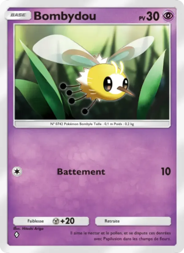 Cutiefly card in French