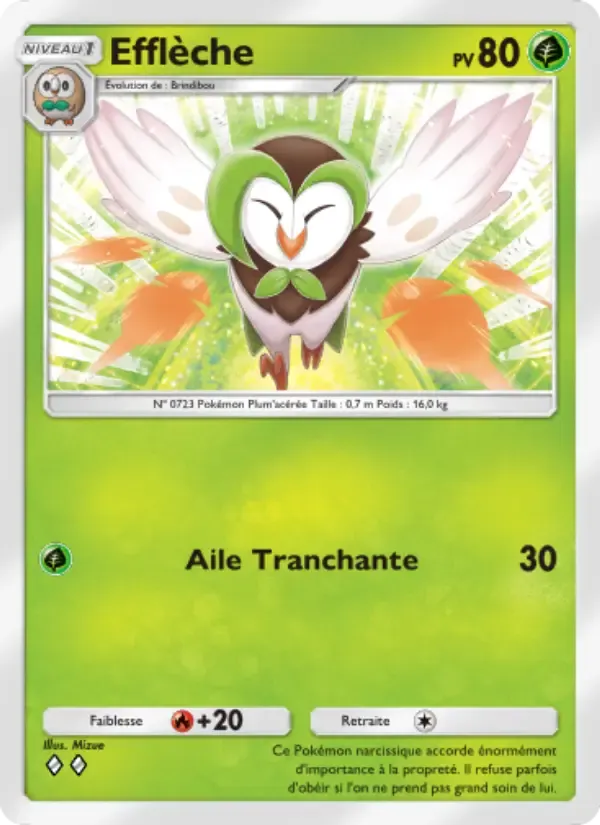Dartrix card in French