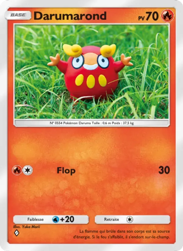 Darumaka card in French