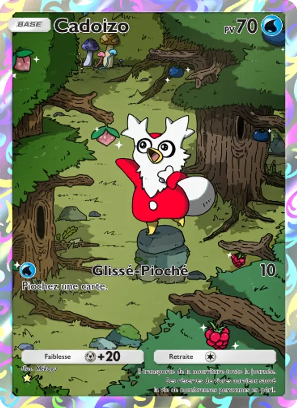 Delibird card in French