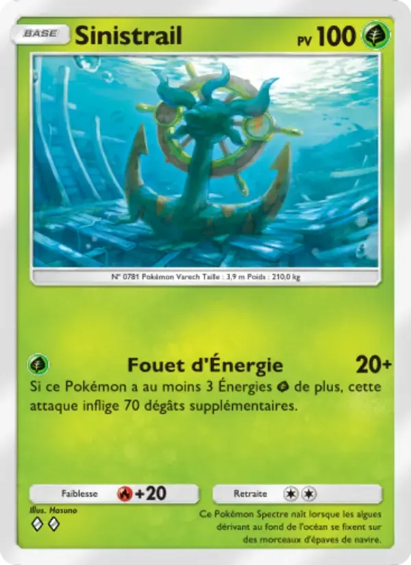 Dhelmise card in French