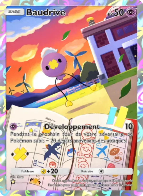 Drifloon card in French