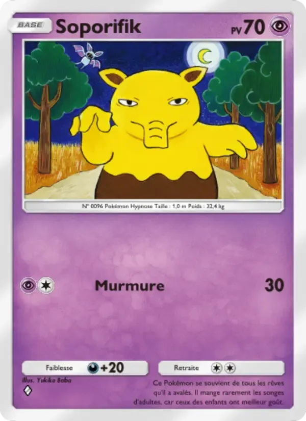 Carta di Drowzee in Francese
