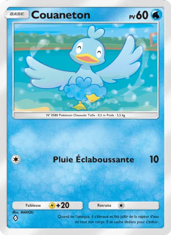 Ducklett card in French